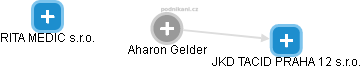 Aharon Gelder - Vizualizace  propojení osoby a firem v obchodním rejstříku