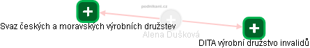 Alena Dušková - Vizualizace  propojení osoby a firem v obchodním rejstříku