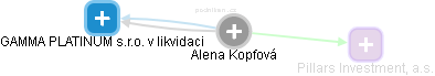 Alena Kopfová - Vizualizace  propojení osoby a firem v obchodním rejstříku