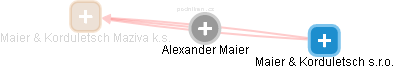 Alexander Maier - Vizualizace  propojení osoby a firem v obchodním rejstříku