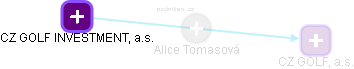  Alice T. - Vizualizace  propojení osoby a firem v obchodním rejstříku