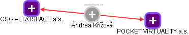 Andrea Křížová - Vizualizace  propojení osoby a firem v obchodním rejstříku