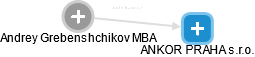 Andrey Grebenshchikov - Vizualizace  propojení osoby a firem v obchodním rejstříku