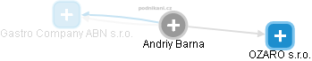  Andriy B. - Vizualizace  propojení osoby a firem v obchodním rejstříku