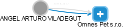 Viladegut A. - Vizualizace  propojení osoby a firem v obchodním rejstříku