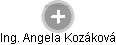  Angela K. - Vizualizace  propojení osoby a firem v obchodním rejstříku