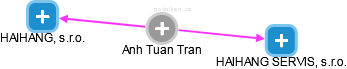 Anh Tuan Tran - Vizualizace  propojení osoby a firem v obchodním rejstříku