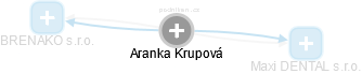Aranka Krupová - Vizualizace  propojení osoby a firem v obchodním rejstříku