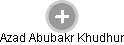 Azad Abubakr Khudhur - Vizualizace  propojení osoby a firem v obchodním rejstříku