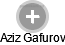 Aziz Gafurov - Vizualizace  propojení osoby a firem v obchodním rejstříku