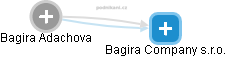  Bagira A. - Vizualizace  propojení osoby a firem v obchodním rejstříku