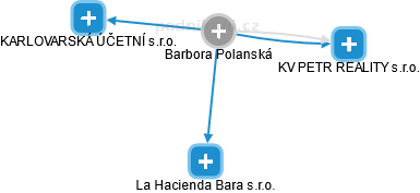 Barbora Polanská - Vizualizace  propojení osoby a firem v obchodním rejstříku