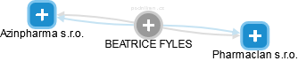 BEATRICE FYLES - Vizualizace  propojení osoby a firem v obchodním rejstříku