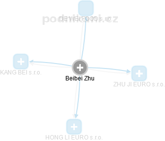  Beibei Z. - Vizualizace  propojení osoby a firem v obchodním rejstříku