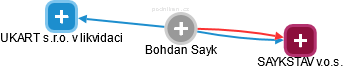 Bohdan Sayk - Vizualizace  propojení osoby a firem v obchodním rejstříku