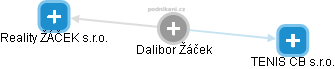 Dalibor Žáček - Vizualizace  propojení osoby a firem v obchodním rejstříku