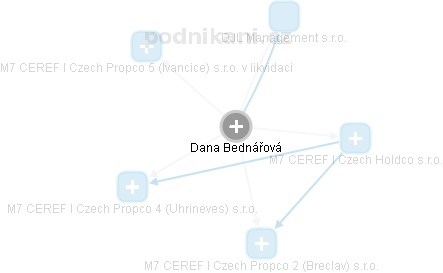 Dana Bednářová - Vizualizace  propojení osoby a firem v obchodním rejstříku