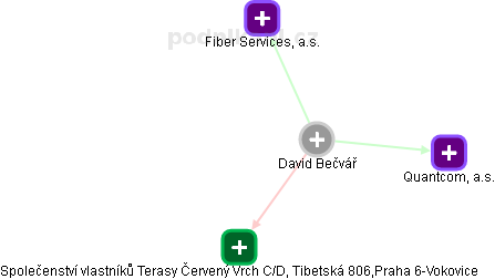 David Bečvář - Vizualizace  propojení osoby a firem v obchodním rejstříku