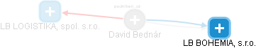 David Bednár - Vizualizace  propojení osoby a firem v obchodním rejstříku