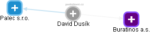 David Dusík - Vizualizace  propojení osoby a firem v obchodním rejstříku