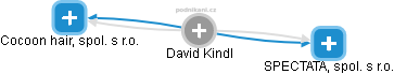 David Kindl - Vizualizace  propojení osoby a firem v obchodním rejstříku