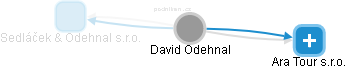  David O. - Vizualizace  propojení osoby a firem v obchodním rejstříku