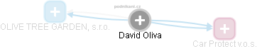 David Oliva - Vizualizace  propojení osoby a firem v obchodním rejstříku