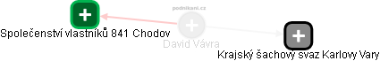 David Vávra - Vizualizace  propojení osoby a firem v obchodním rejstříku