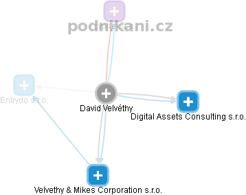 David Velvéthy - Vizualizace  propojení osoby a firem v obchodním rejstříku