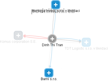 Dinh Thi Tran - Vizualizace  propojení osoby a firem v obchodním rejstříku