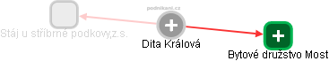  Dita K. - Vizualizace  propojení osoby a firem v obchodním rejstříku