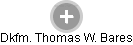 Dkfm. Thomas W. Bares - Vizualizace  propojení osoby a firem v obchodním rejstříku