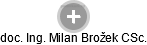 Milan Brožek - Vizualizace  propojení osoby a firem v obchodním rejstříku