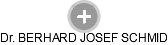 BERHARD JOSEF SCHMID - Vizualizace  propojení osoby a firem v obchodním rejstříku