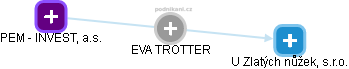 EVA TROTTER - Vizualizace  propojení osoby a firem v obchodním rejstříku