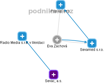 Eva Zachová - Vizualizace  propojení osoby a firem v obchodním rejstříku