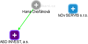 Hana Dvořáková - Vizualizace  propojení osoby a firem v obchodním rejstříku