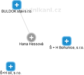 Hana Hessová - Vizualizace  propojení osoby a firem v obchodním rejstříku