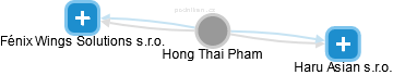  Hong P. - Vizualizace  propojení osoby a firem v obchodním rejstříku