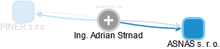  Adrian S. - Vizualizace  propojení osoby a firem v obchodním rejstříku
