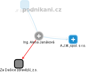  Janáková A. - Vizualizace  propojení osoby a firem v obchodním rejstříku