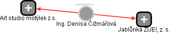 Denisa Č. - Vizualizace  propojení osoby a firem v obchodním rejstříku