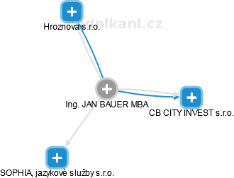  Bauer J. - Vizualizace  propojení osoby a firem v obchodním rejstříku