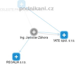 Jaroslav Záhora - Vizualizace  propojení osoby a firem v obchodním rejstříku