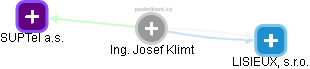 Josef Klimt - Vizualizace  propojení osoby a firem v obchodním rejstříku
