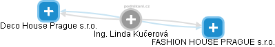  Linda K. - Vizualizace  propojení osoby a firem v obchodním rejstříku