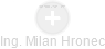 Milan Hronec - Vizualizace  propojení osoby a firem v obchodním rejstříku