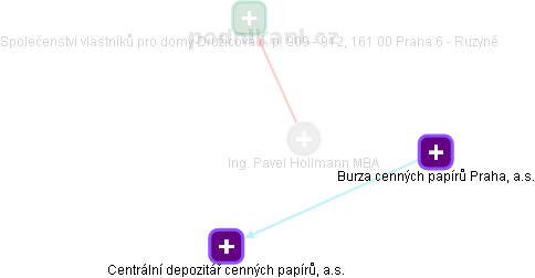 Pavel Hollmann - Vizualizace  propojení osoby a firem v obchodním rejstříku