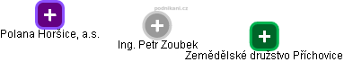 Petr Zoubek - Vizualizace  propojení osoby a firem v obchodním rejstříku