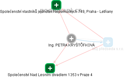 PETRA KRYŠTŮFKOVÁ - Vizualizace  propojení osoby a firem v obchodním rejstříku